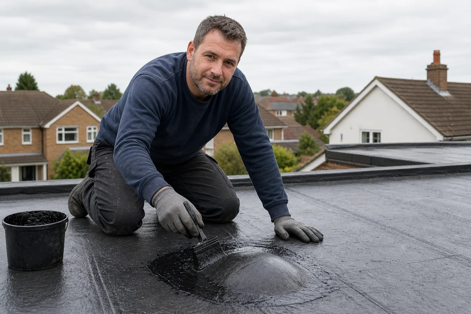 Flat Roof Repairs & Leak Detection by P J F & Sons