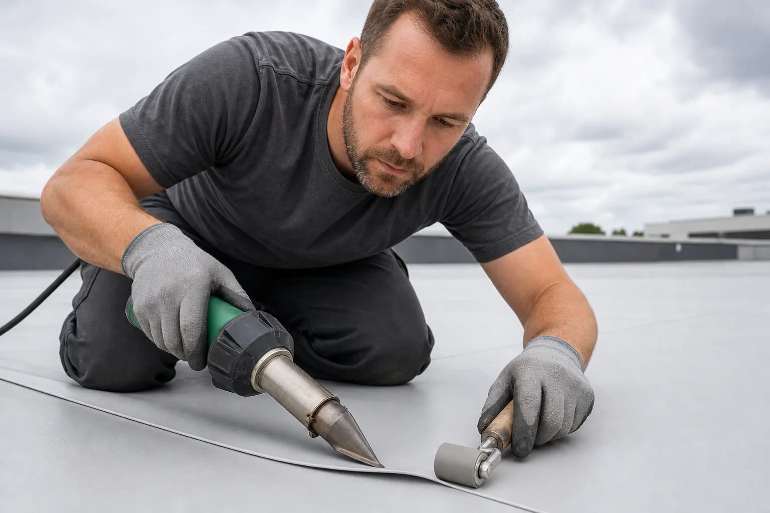 Single Ply Membrane Roofing by P J F & Sons